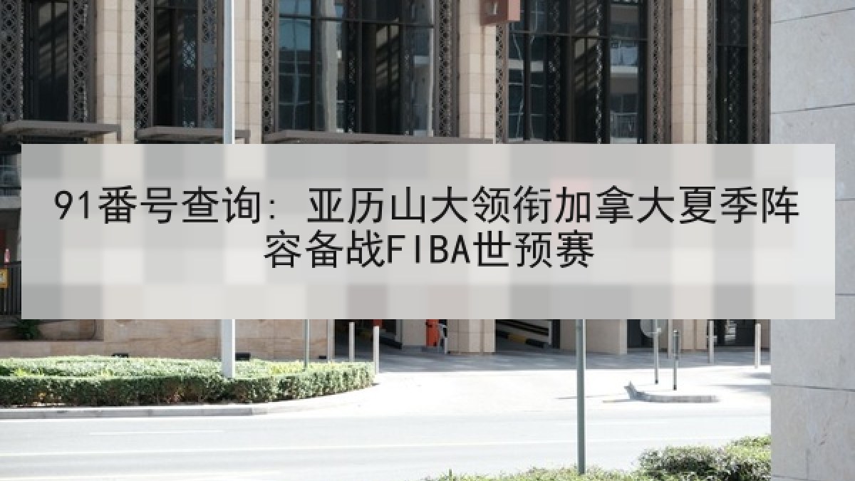 91番号查询: 亚历山大领衔加拿大夏季阵容备战FIBA世预赛